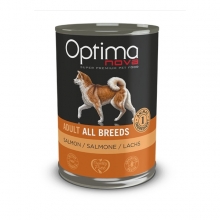 Visán Optimanova Dog Adult Salmon & Potato konzerv (400 g)